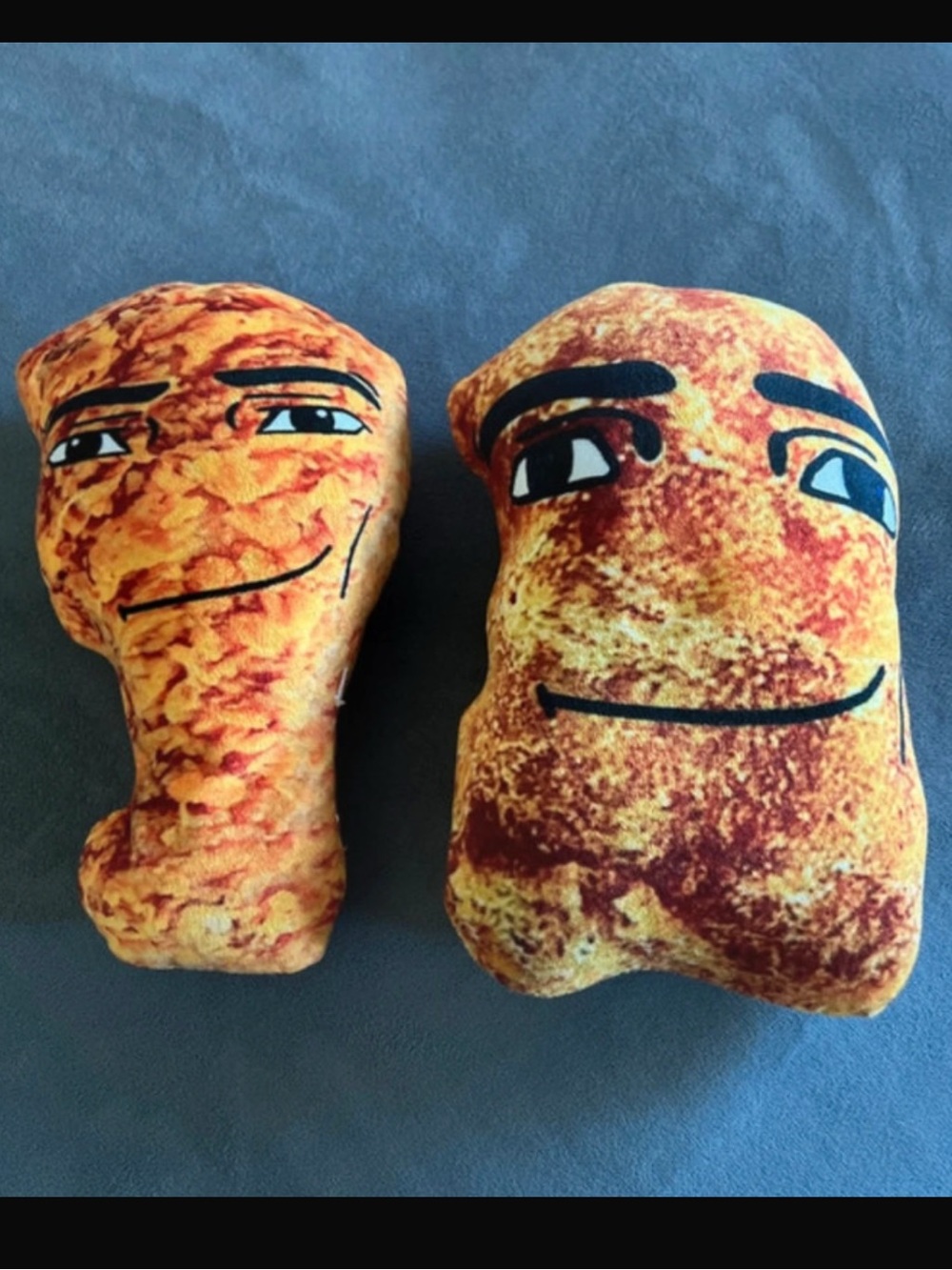 Chicken nugget meme plush
